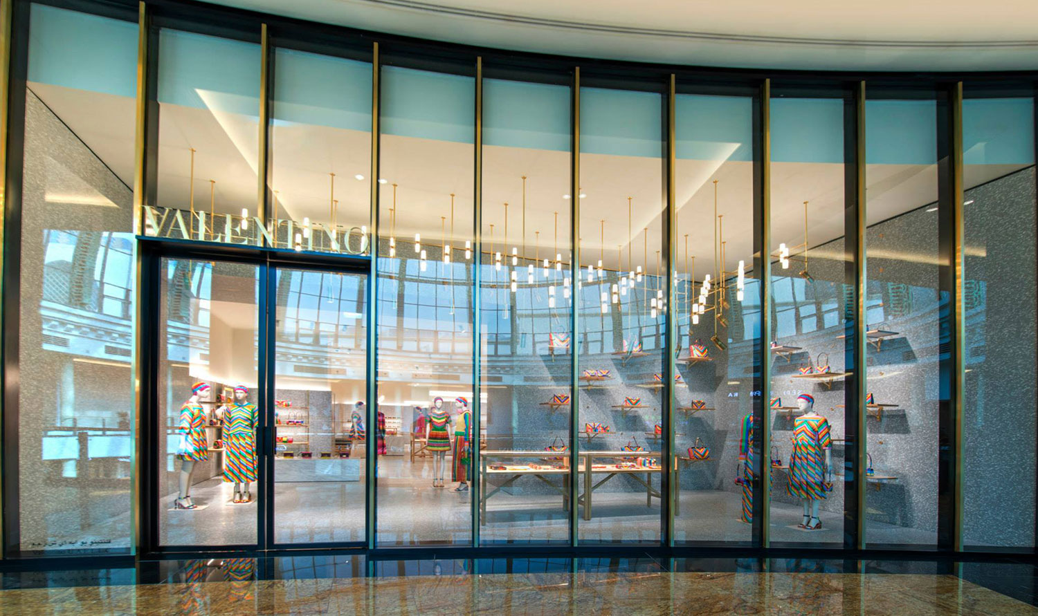 header Architectural services, interior construction and store F&M